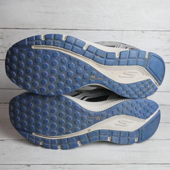 Skechers Men\'s Size 13 GO Run Consistent Athletic Shoes Sneakers Gray/Blue 22008 main image 4